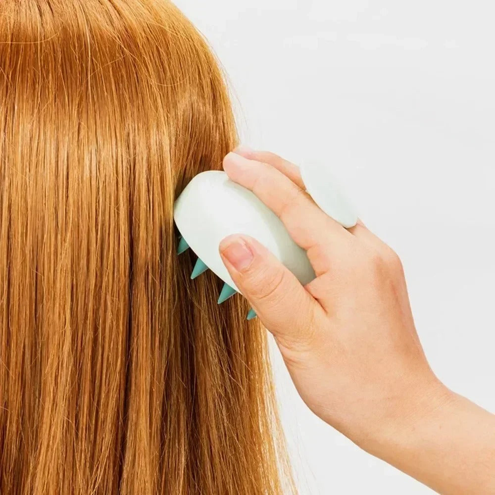 Head Silicone Shampoo Brush