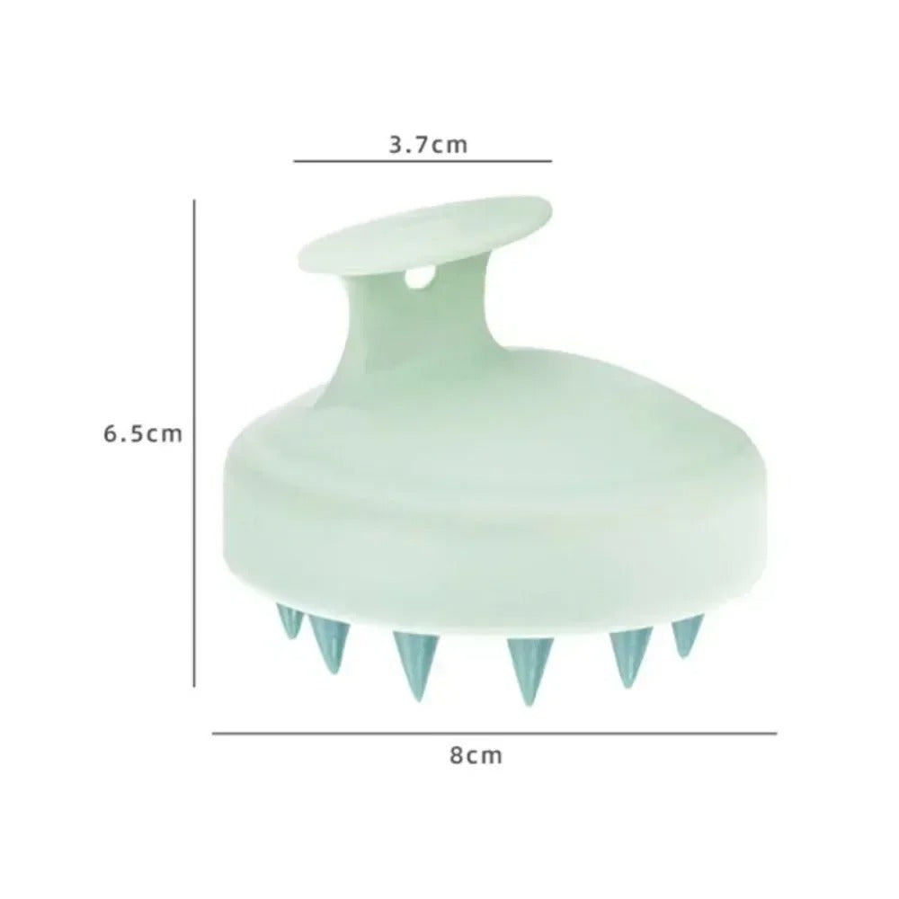 Head Silicone Shampoo Brush