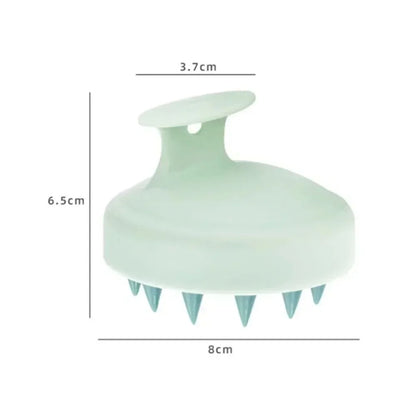 Head Silicone Shampoo Brush